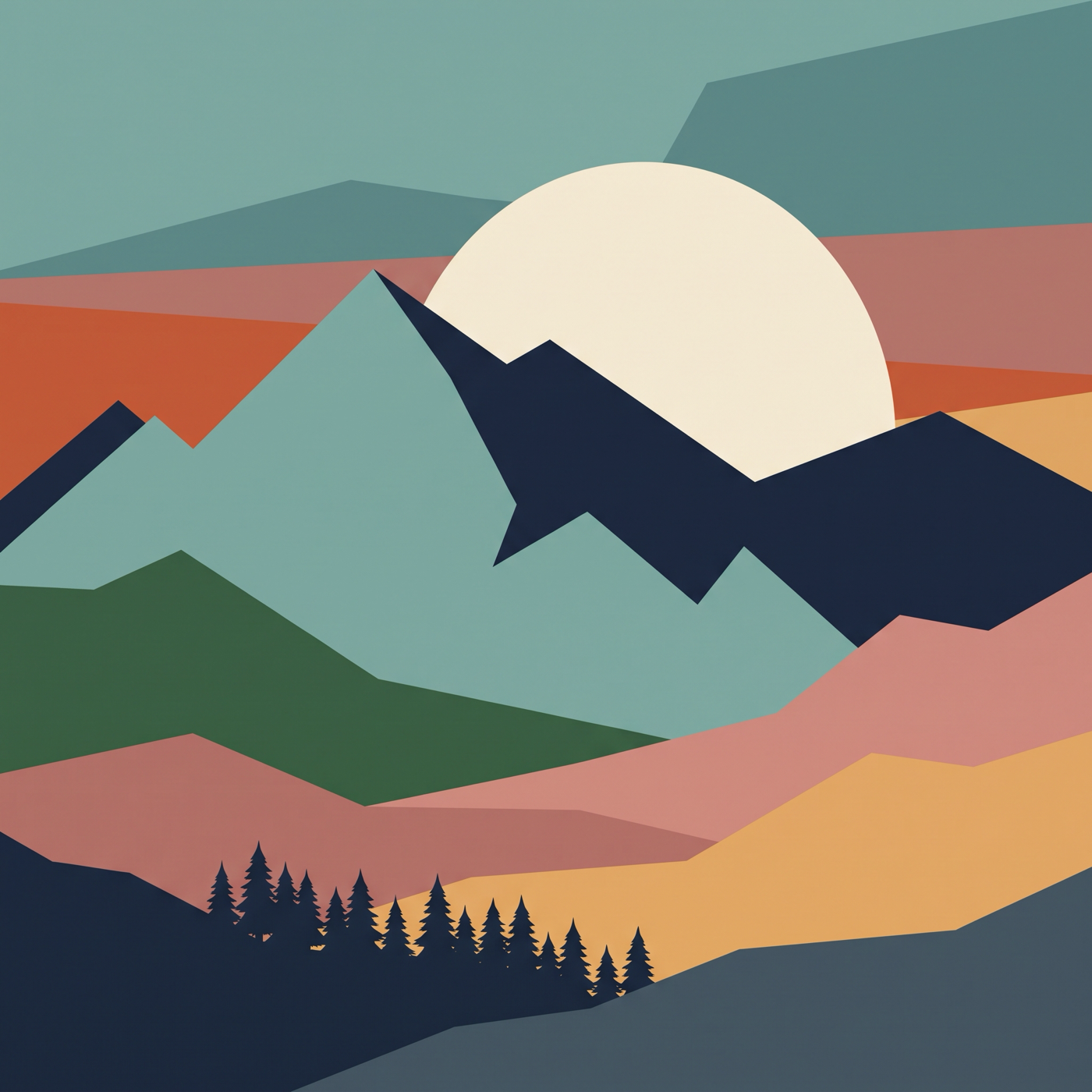 Original flat illustration
